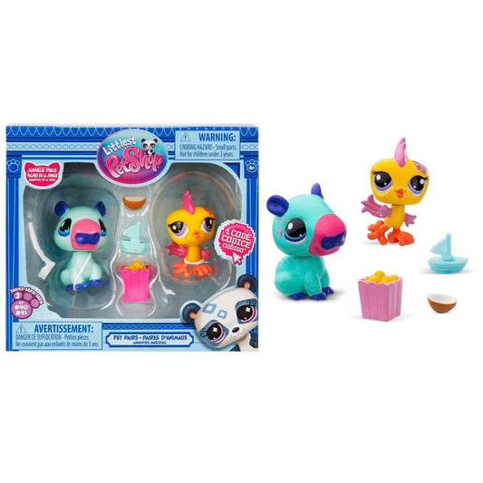 Littlest Pet Shop Minis 2-Pack Series 2 Capibara and Yellow Bird Pet Pairs
