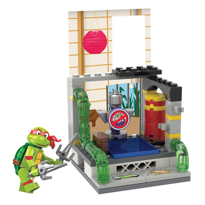 Teenage Mutant Ninja Turtles Raph's Dojo Snap and Switch Set - 82 Pieces