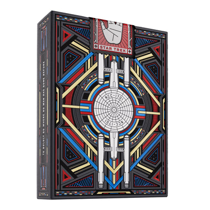 theory11 Star Trek Dark Premium Playing Cards, Poker Size Standard Index