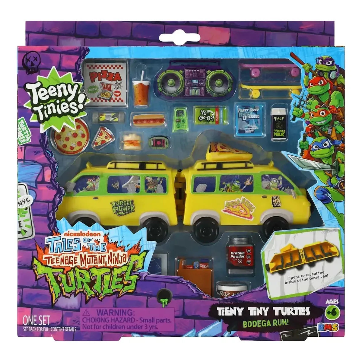 Teeny Tinies! Tales of the Teenage Mutant Ninja Turtles Bodega Run Playset