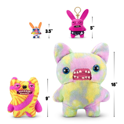 Fuggler Plush Clip-On Keyring - Rabid Rabbit