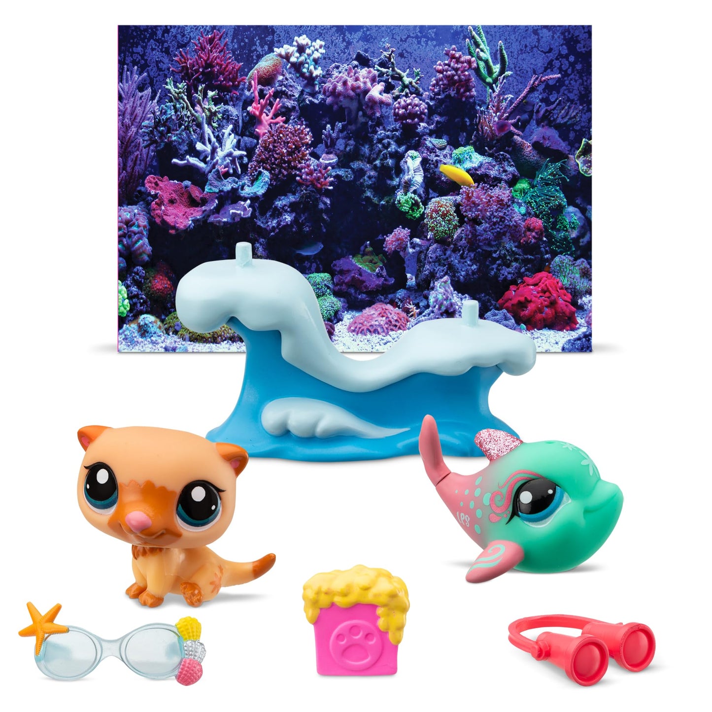 Littlest Pet Shop 2-Pack Series 1 Petfluencers (One Random Assortment)