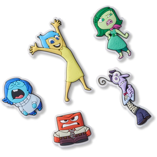 Crocs Jibbitz 5-Pack Disney Inside Out Shoe Charms | Jibbitz for Crocs