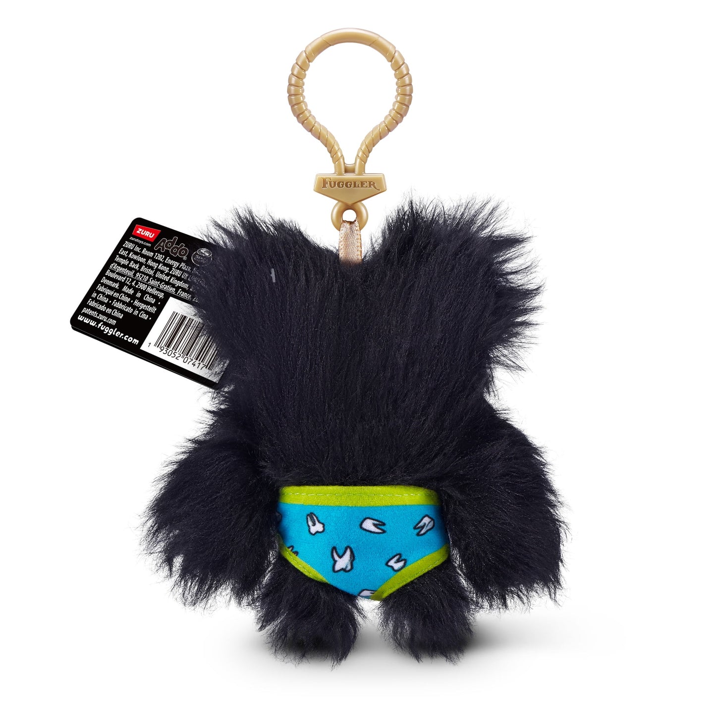 Fuggler Plush Clip-On Keyring - Wide Eyed Weirdo