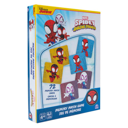 Spidey and His Amazing Friends Memory Matching Game - 72 Memory Cards