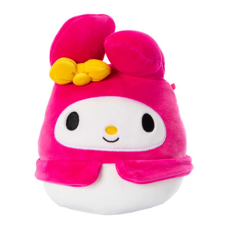 Squishmallows Official Kellytoy Sanrio Squad 6.5 inches My Melody Stuffed Plush Toy