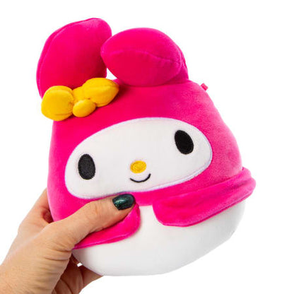 Squishmallows Official Kellytoy Sanrio Squad 6.5 inches My Melody Stuffed Plush Toy