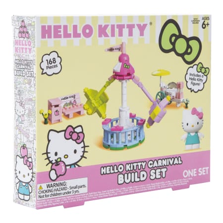 Hello Kitty Carnival Build Set & Figure - 168 pieces