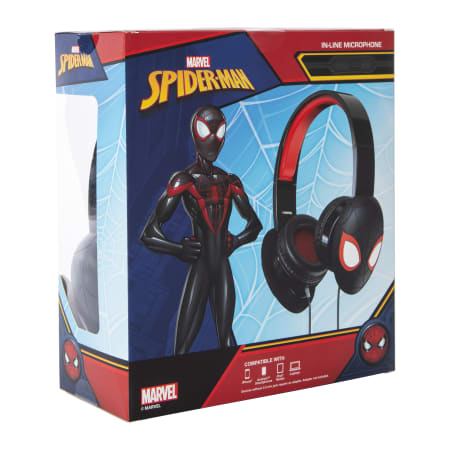 Marvel Spider-man Miles Morales Stereo Kid Safe Headphones