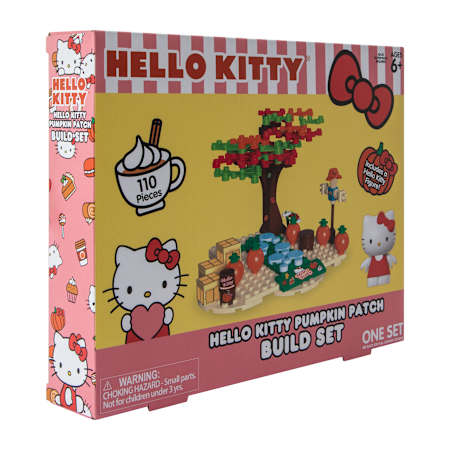 Sanrio Hello Kitty Pumpkin Patch Build Set & Figure - 110 pieces
