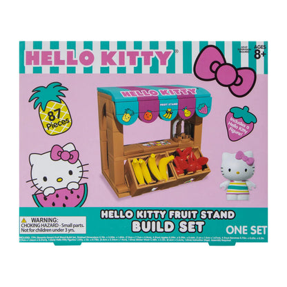 Sanrio Hello Kitty Fruit Stand Build Set & Figure - 87 pieces