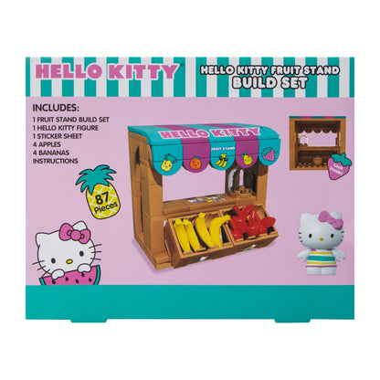 Sanrio Hello Kitty Fruit Stand Build Set & Figure - 87 pieces