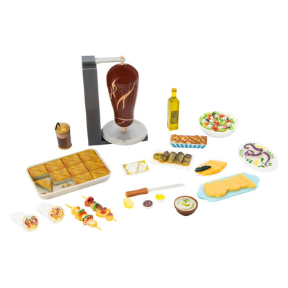 Teeny Tinies! World Traveler Edition Greek Food Mini Play Set