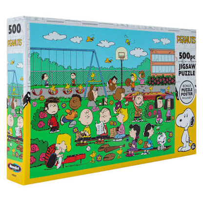 RoseArt - Peanuts Playground - 500 Piece Jigsaw Puzzle