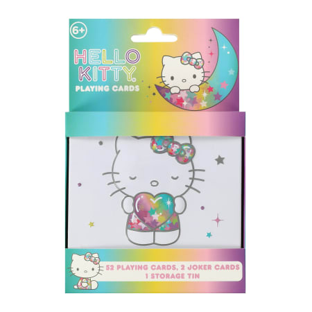 Hello Kitty Playing Cards & Storage Tin