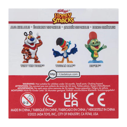 Jada Toys Kelloggs Honey Smacks Dig'Em Metalfigs Diecast Collectible Figure 2.5 in