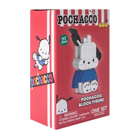 Sanrio Hello Kitty Pochacco Block Figure Build Kit - 117 Pieces
