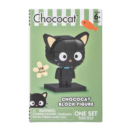 Sanrio Hello Kitty Chococat Block Figure Build Kit - 105 Pieces