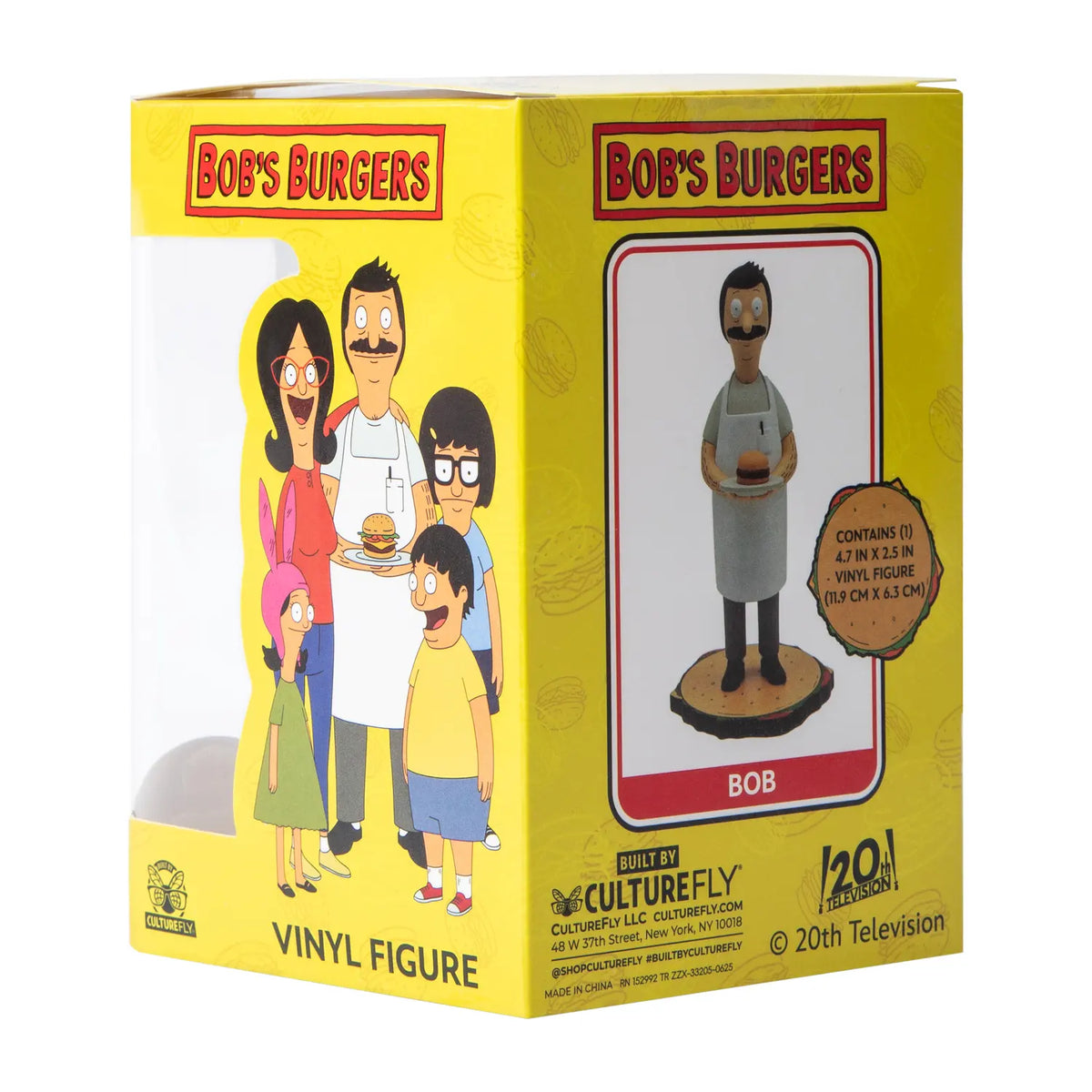 CultureFly Bob's Burger's Bob Belcher Vinyl Figurine
