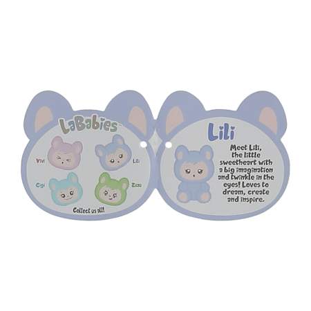 Yoonique LaBabies LiLi Plush Hanger (Purple)