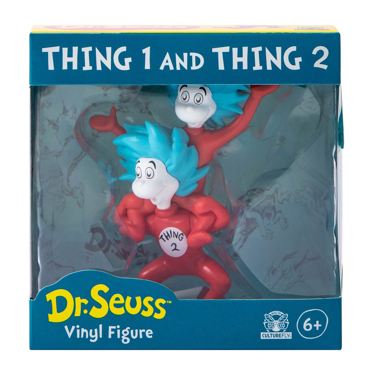 CultureFly Dr. Seuss: Thing 1 & Thing 2 Vinyl Figure