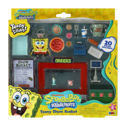 SpongeBob SquarePants Teeny Tinies Teeny Chum Bucket Playset