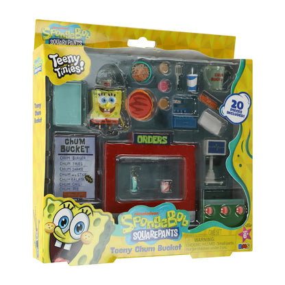 SpongeBob SquarePants Teeny Tinies Teeny Chum Bucket Playset