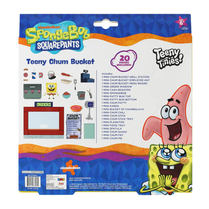SpongeBob SquarePants Teeny Tinies Teeny Chum Bucket Playset