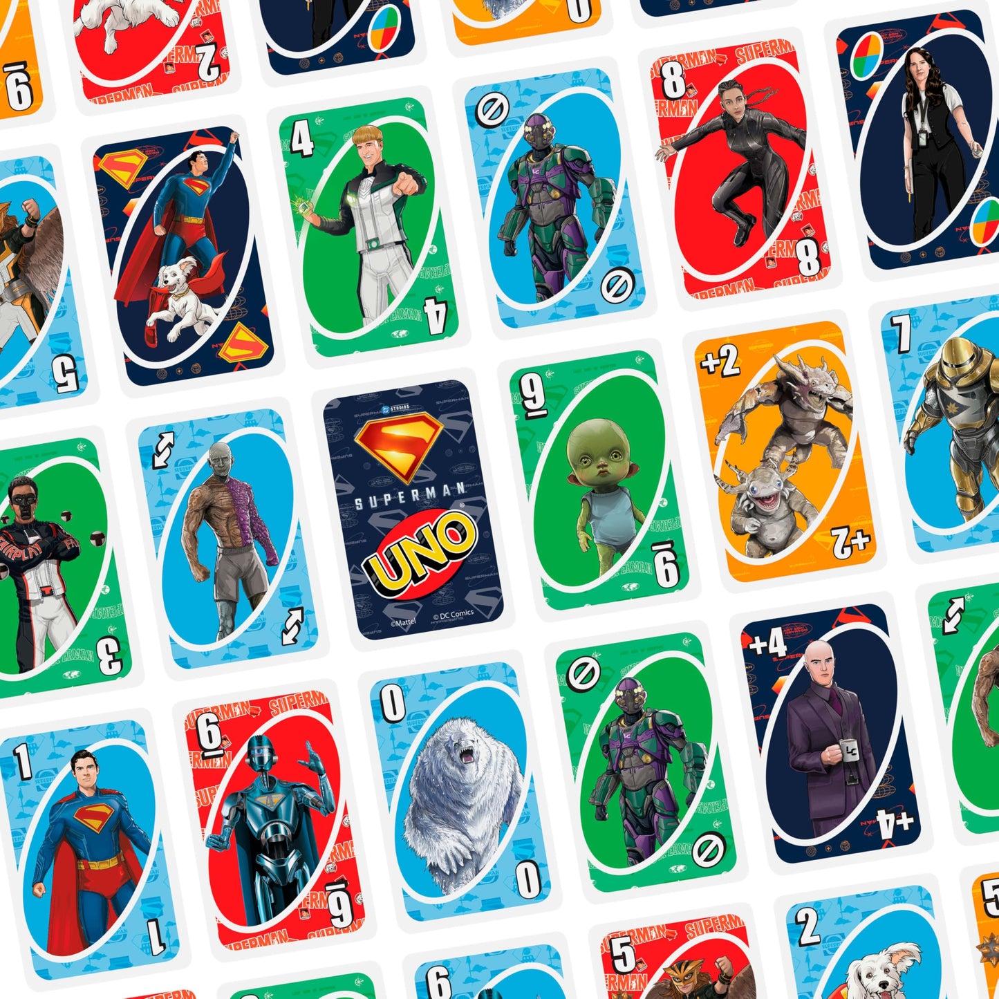 Mattel Games UNO Superman Card Game