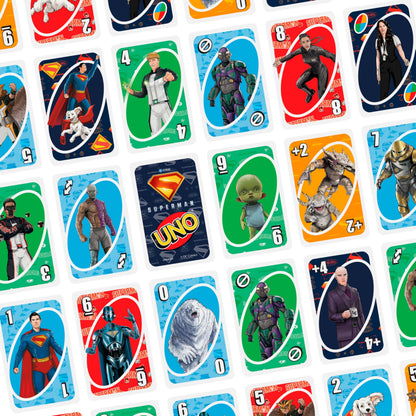 Mattel Games UNO Superman Card Game