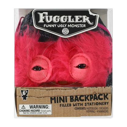 Fuggler Pink Mini Backpack [Notebook, Stickers, Keyring & Markers]
