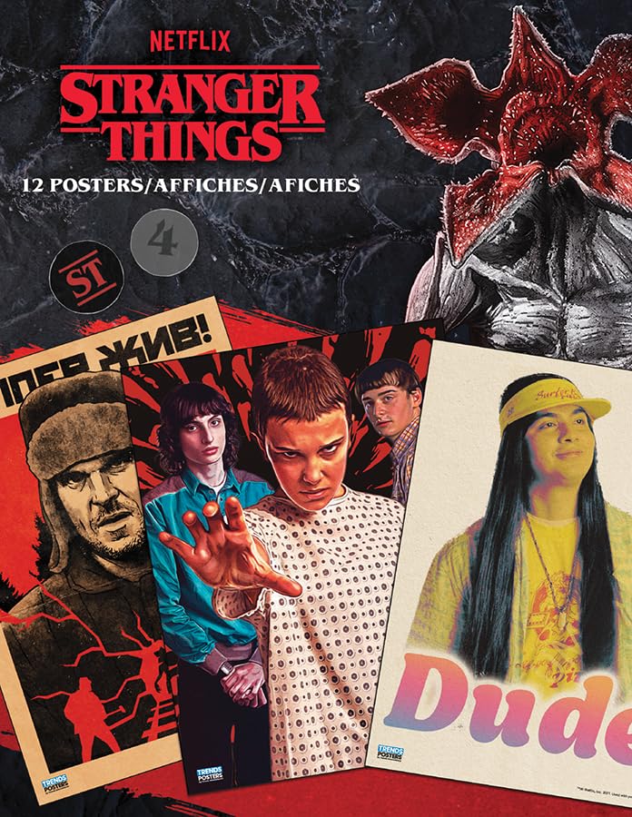 Netflix Stranger Things: Season 4 Poster Book