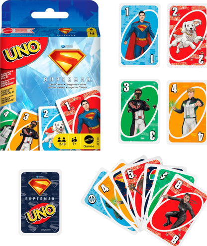 Mattel Games UNO Superman Card Game