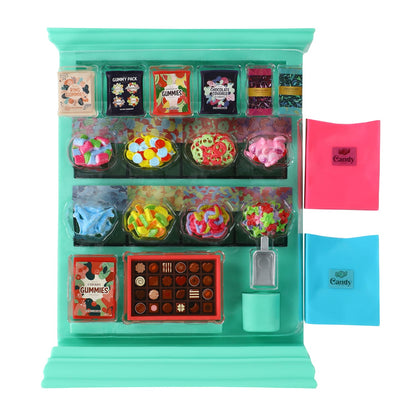 Teeny Tinies! Teeny Candy Shop Playset, 20 Pieces