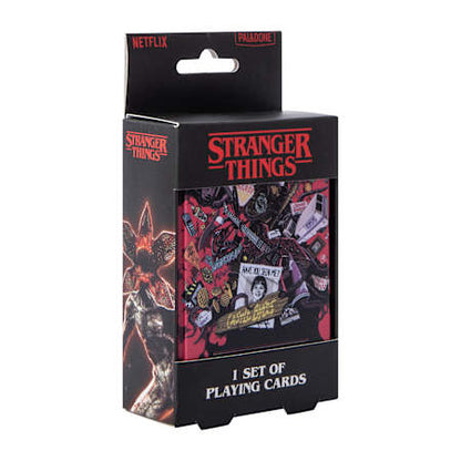 Paladone Stranger Things Playing Card Deck in Collectible Tin