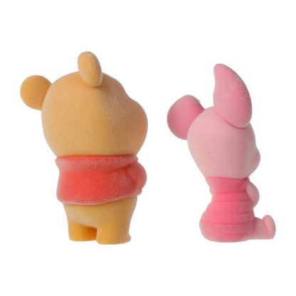 Disney Winnie the Pooh, Pooh & Piglet Mini Figure 2-Pack [Flocked]