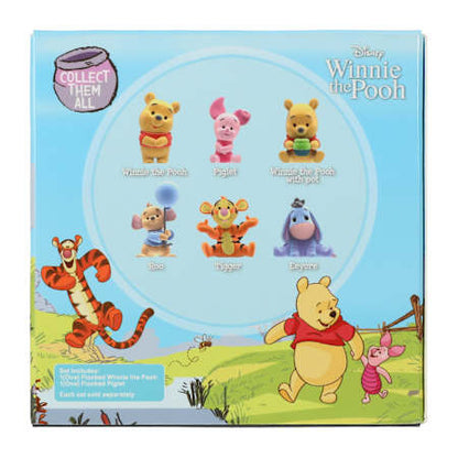 Disney Winnie the Pooh, Pooh & Piglet Mini Figure 2-Pack [Flocked]