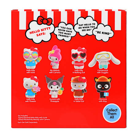 Sanrio Hello Kitty & My Melody Figurine Set (Flocked)