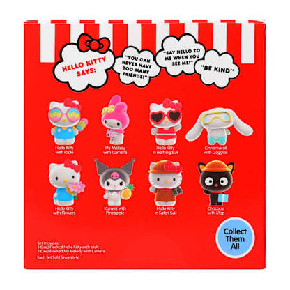 Sanrio Hello Kitty & My Melody Figurine Set (Flocked)