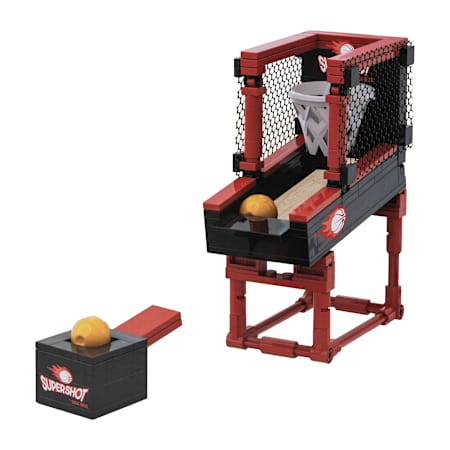 Well Played Toys Supershot Skee-Ball Snap & Switch Build Set, 132 pieces