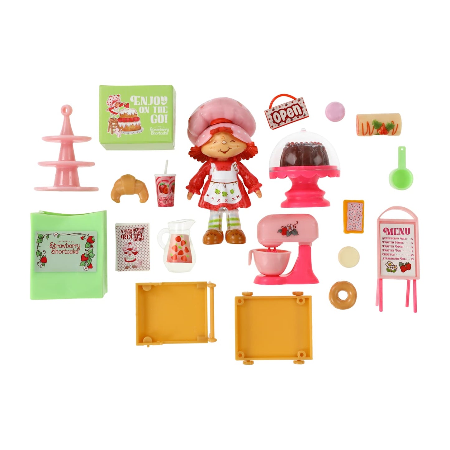 Teeny Tinies! Teeny Strawberry Shortcake Pastry Cafe Playset