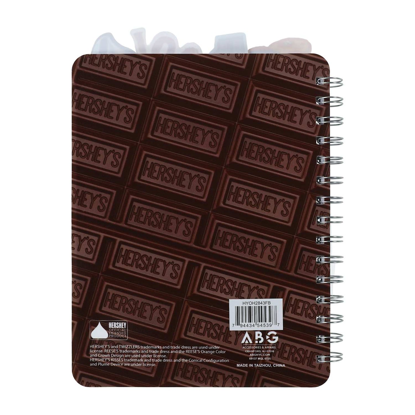 Hershey's Chocolate Journal |6x8", 100 pages