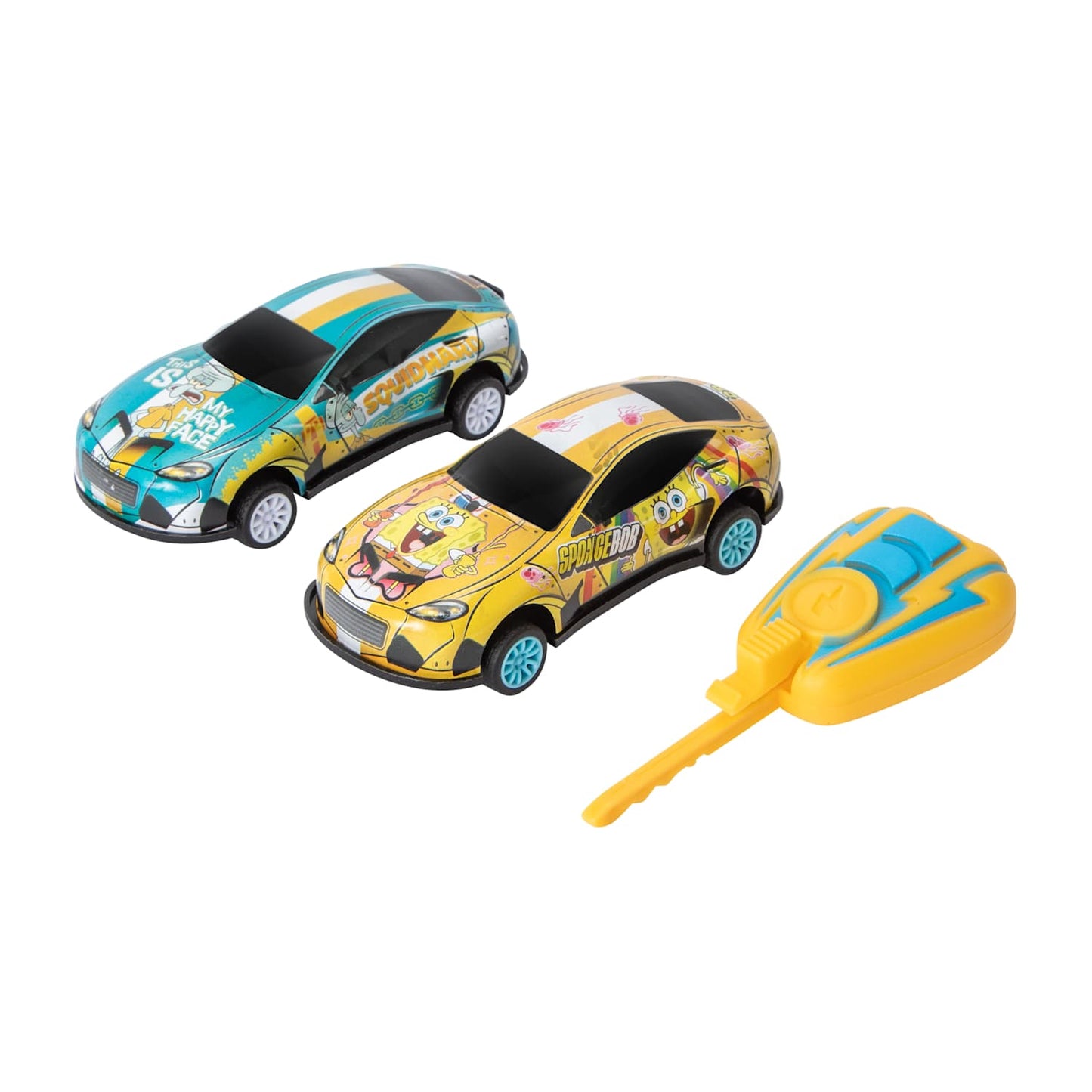 Spongebob Squarepants Nickelodeon Key Blasters Vehicle 2-Pack (Styles May Vary)