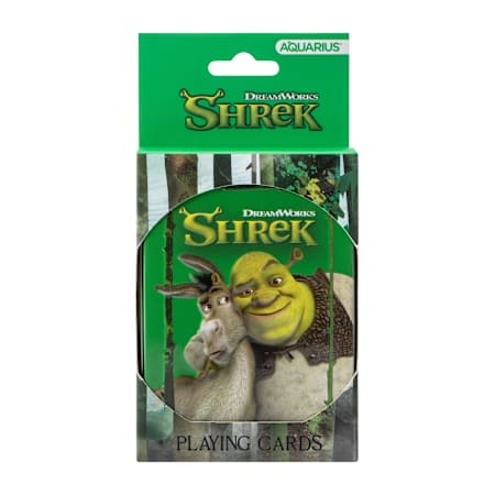 Aquarius Shrek Playing Card Deck in Collectible Tin