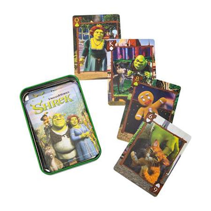 Aquarius Shrek Playing Card Deck in Collectible Tin