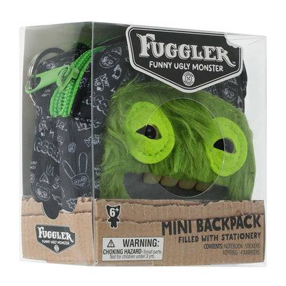 Fuggler Green Mini Backpack [Notebook, Stickers, Keyring & Markers]