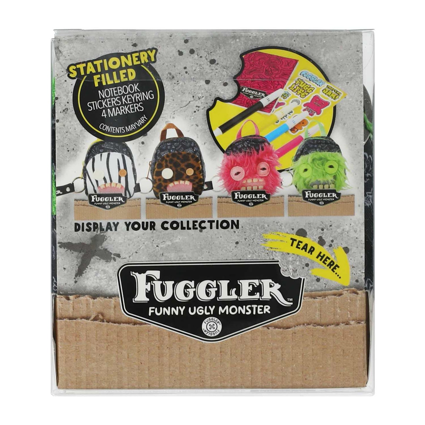 Fuggler Green Mini Backpack [Notebook, Stickers, Keyring & Markers]