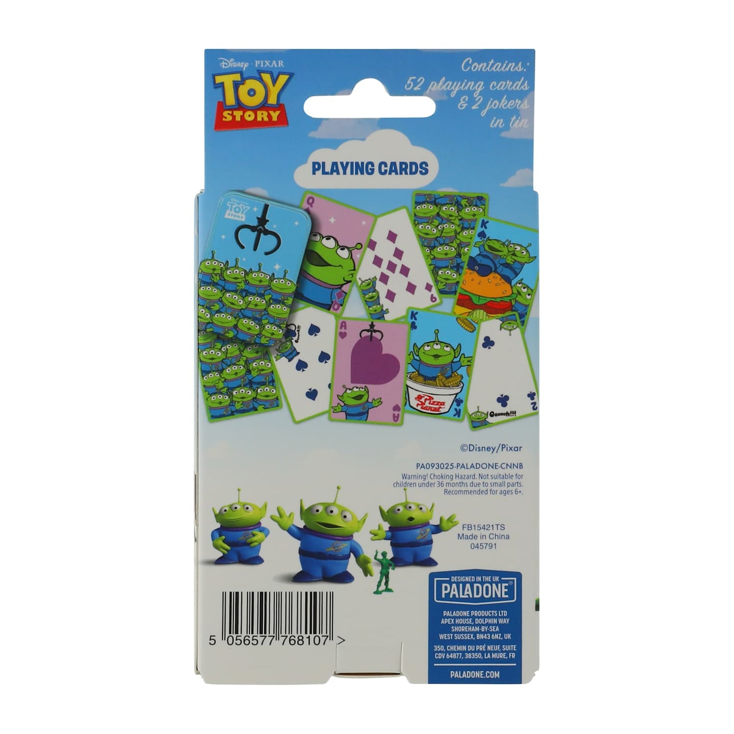 Paladone Disney Pixar Toy Story Inspired Playing Cards