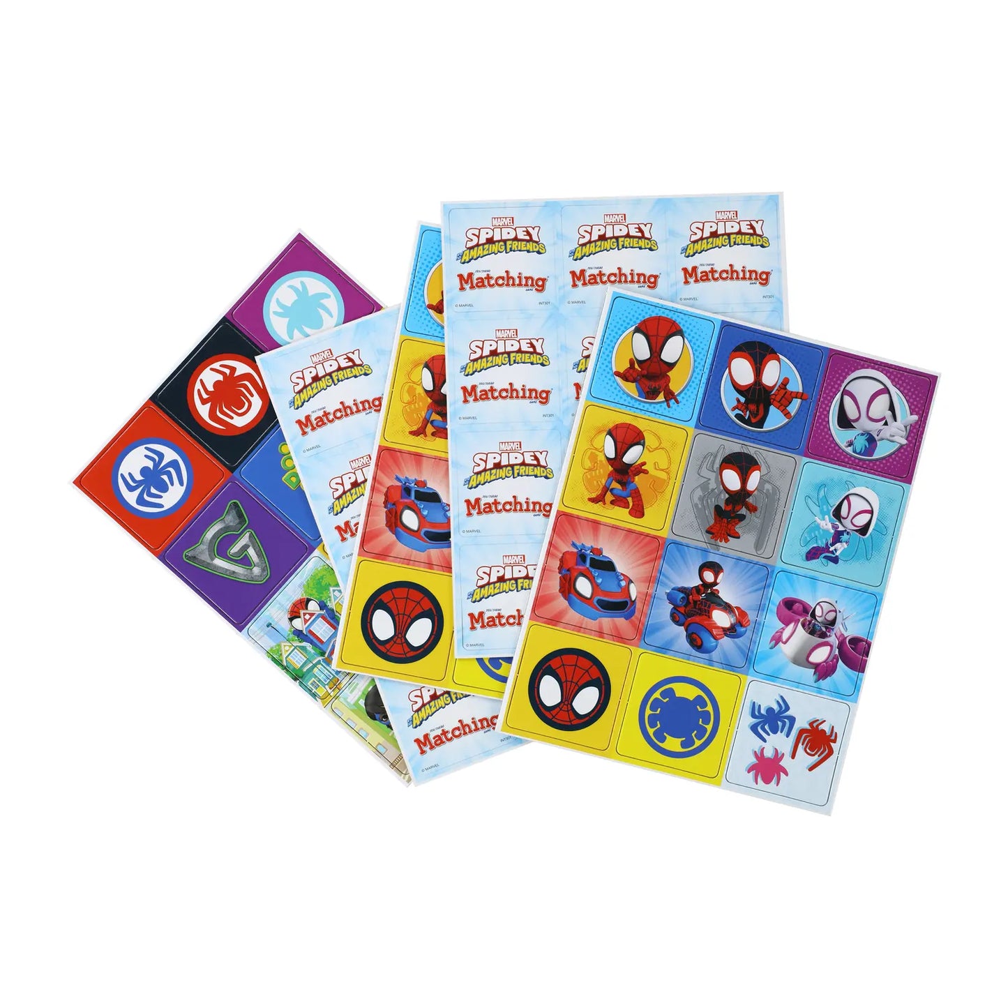 Spidey & Friends Memory Matching Game