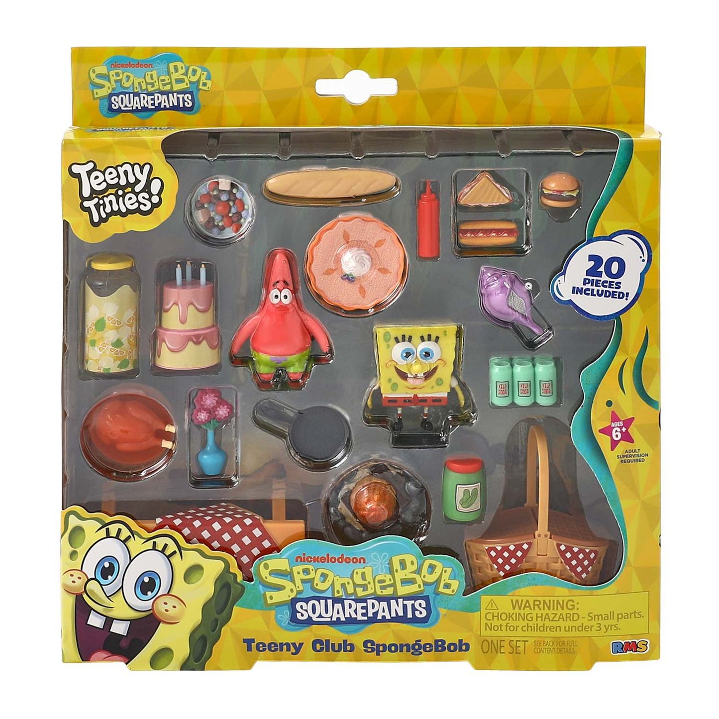 SpongeBob SquarePants Teeny Tinies Teeny Club SpongeBob Set
